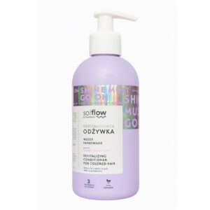 SO!FLOW Revitalizing Conditioner for Colored Hair with Blackberry and Plum Scent 400ml بلسم منشط للشعر المصبوغ من سو فلو