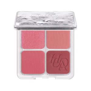HUDA BEAUTY BLUSH FILTER BLURRING BLUSHLIGHTERS PALETTE - ROSE BERRY هدى بيوتي باليت احمر خدود
