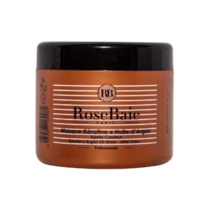 ROSEBAIE MASQUE KÉRATINE X HUİLE D'ARGAN APRÈS COULEUR KERATIN X ARGAN OIL MASK - AFTER COLOR PROFESSIONNEL روز باي ماسك للشعر المصبوغ
