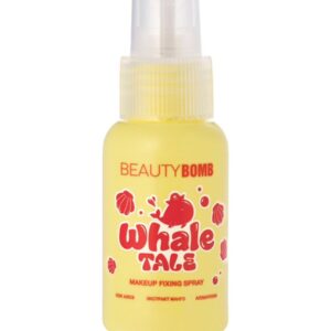 BEAUTY BOMB WHALE TALE MAKE UP FIXING SPARY بيوتي بومب سبراي مثبت للمكياج