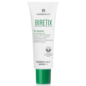 CANTABRIA LABS BIRETIX TRI-ACTIVE ANTI-BLEMISH GEL 50ml  كانتابريا لابز جل معالج للبشرة المعرضة للحبوب