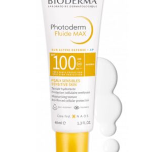 BIODERMA PHOTODERM FLUIDE MAX SPF100 40ml بايوديرما واقي شمس للبشرة
