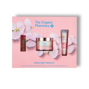 THE ORGANIC PHARMACY PETAL-SOFT SKIN KIT ذا أورگانك فارمسي مجموعة العناية بالبشرة