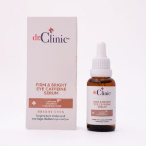 DR.CLINIC FIRM & BRIGHT EYE CAFFEINE SERUM 30ml دكتور كلينك سيروم الكافيين للعناية بالعين