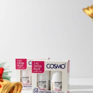 COSMO WHITENING ROLL-ON-DEO 2 PC OFFER PACK كوزمو رول مزيل تعرق 1+1