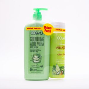 COSMO BODY LOTION & SHOWER GEL لوشن مرطب للجسم + جل استحمام من كوزمو