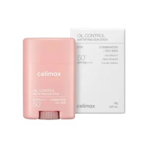 CELIMAX Oil Control Mattifying Sun Stick 19g قلم واقي من الشمس للتحكم في الزيوت وإضفاء مظهر مطفي من سيليماكس