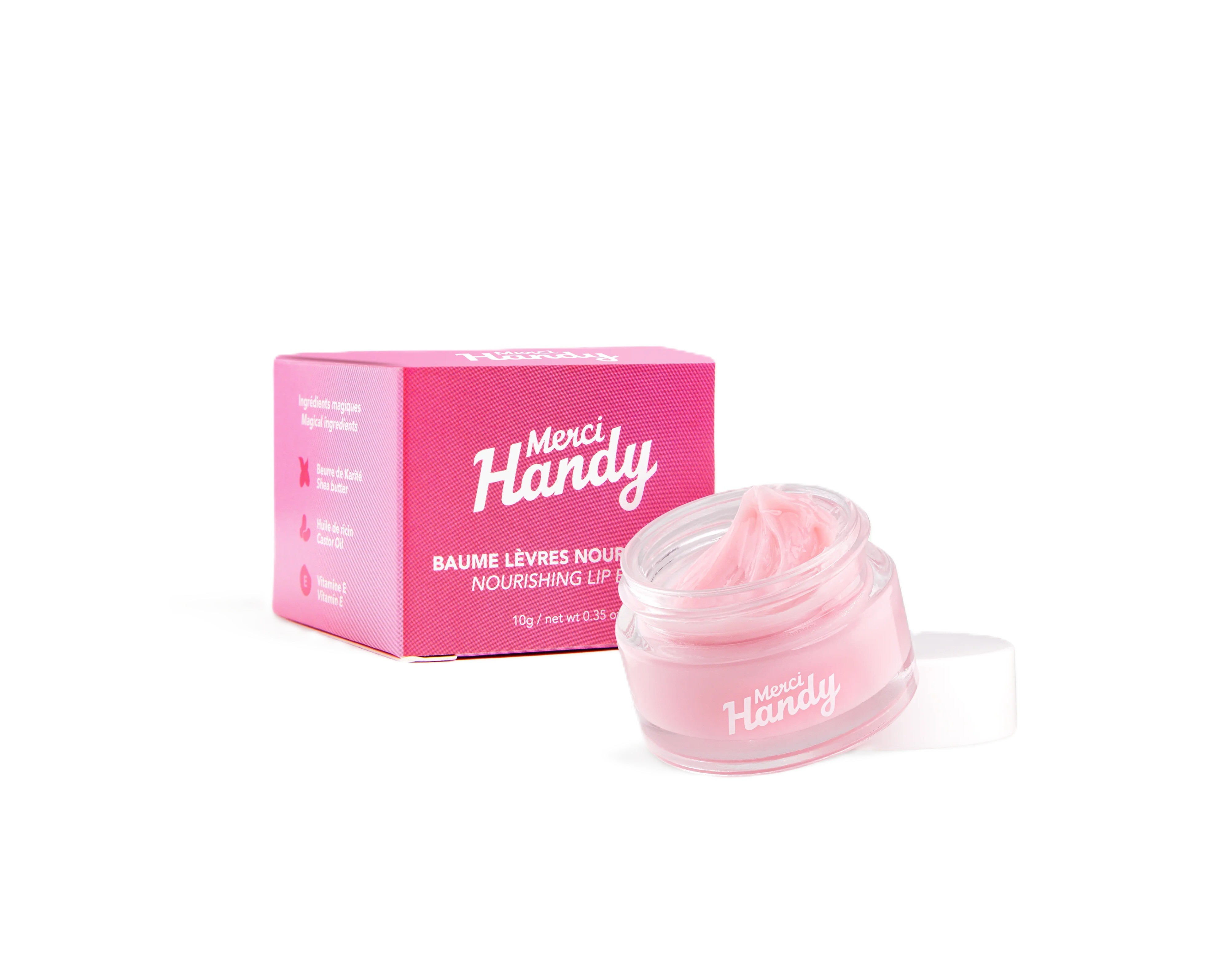 MERCI HANDY Nourishing Lip Balm   مرطب شفاه ملون من ميرسي هاندي