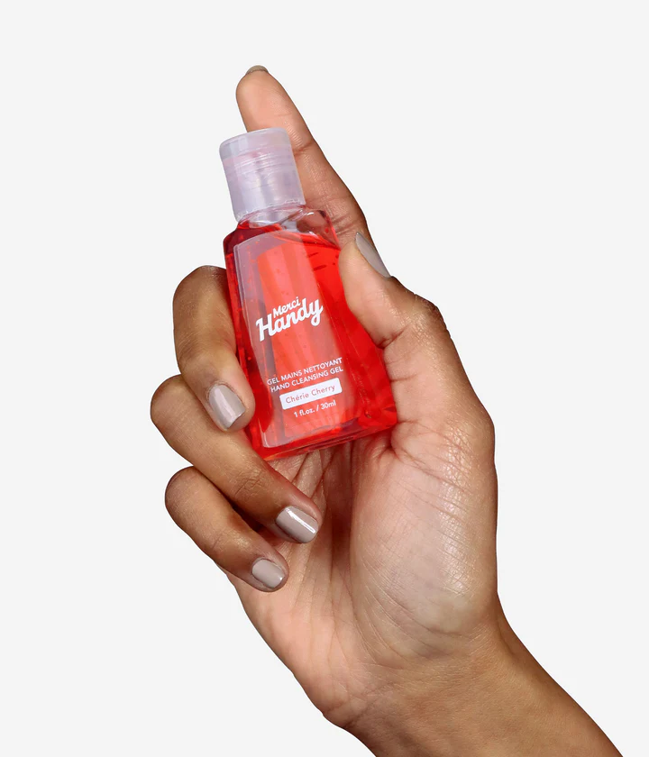 MERCI HANDY Cherie Cherry Hand Cleansing Gel 30ml جل تنظيف اليدين من ميرسي هاندي - Image 3