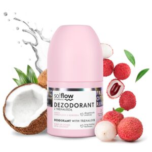 SO!FLOW Deodorant with trehalose lychee and coconut scent 50ml مزيل تعرق للنساء من سو فلو