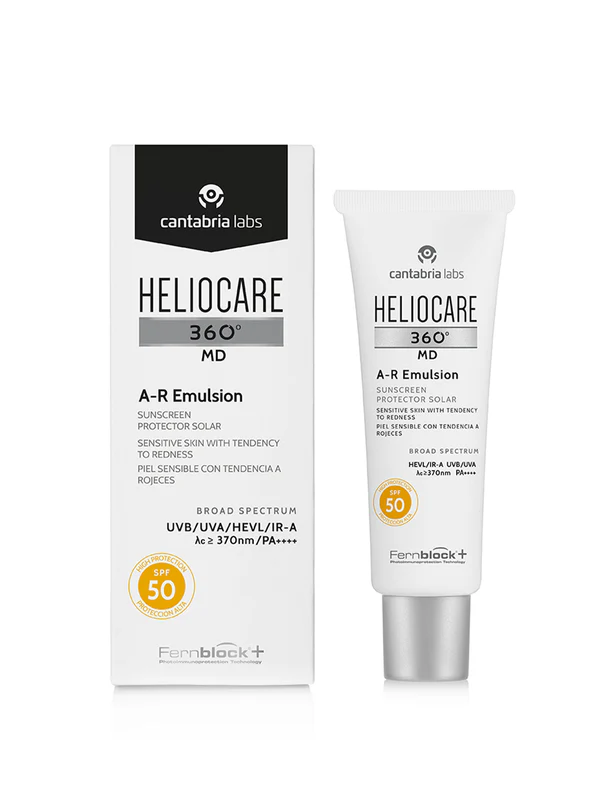 CANTABRIA LABS HELIOCARE 360° A-R Emulsion SPF50+ 50ml كانتابريا لابز واقي شمس للبشرة الحساسة - Image 4