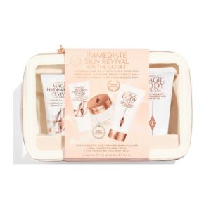 CHARLOTTE TILBURY Immediate Skin Revival On The Go Set مجموعة العناية بالبشرة من شارلوت تيلبري