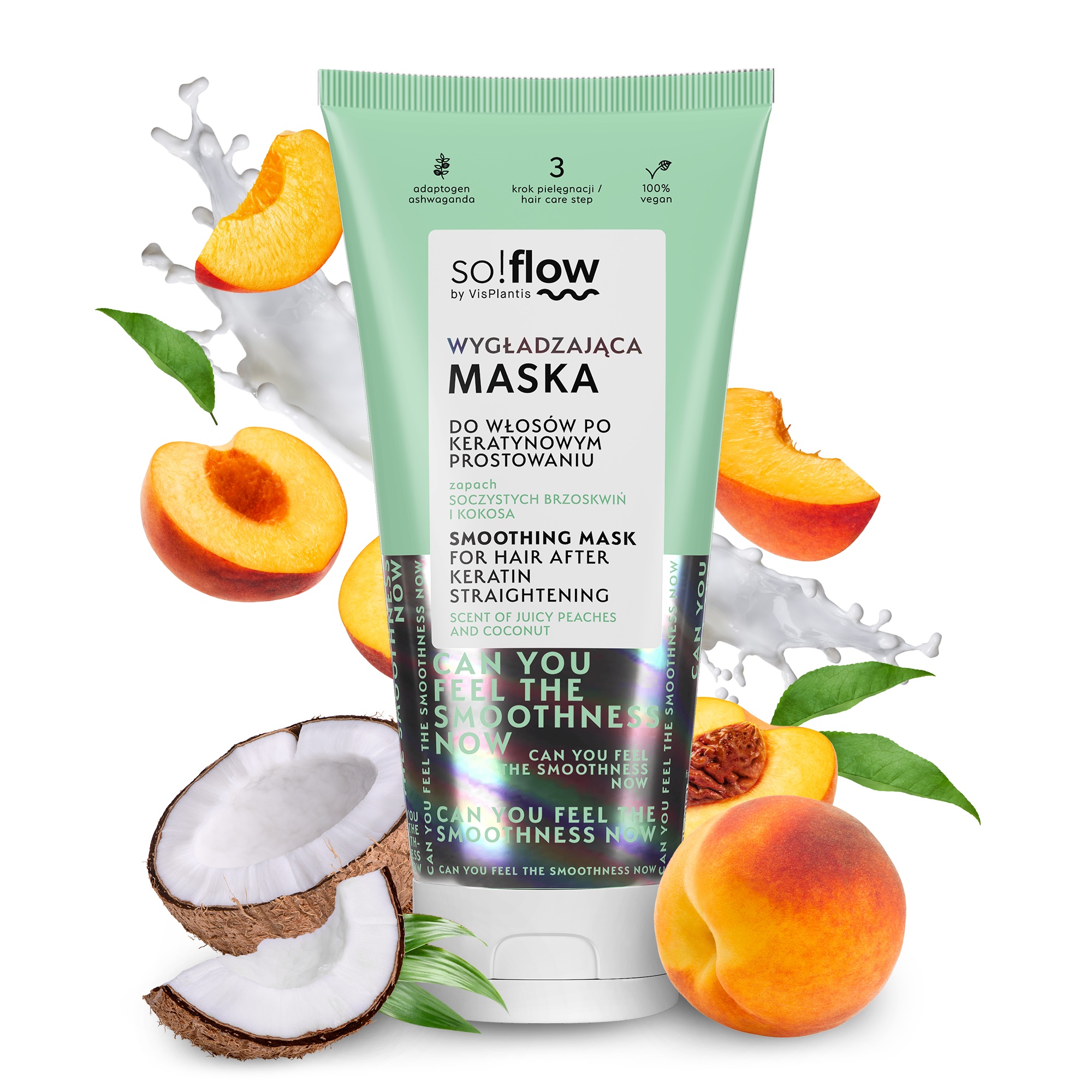 SO!FLOW MASKA Smoothing Hair Mask 200ml قناع الشعر من سو فلو - Image 2