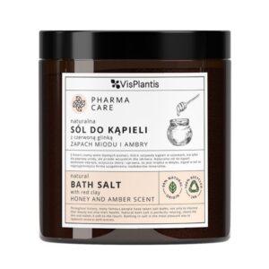 VISPLANTIS Bath Salt With Red Clay Honey And Amber Scent ملح استحمام من فيسبلانتيس