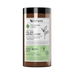 VISPLANTIS Foot Bath Salt For Dry And Rough Skin Green Tea + Urea ملح للاقدام بالشاي الاخضر واليوريا من فسيبلانتيس