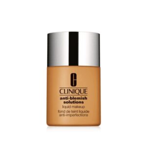 CLINIQUE Anti-Blemish Solutions Liquid Makeup - 18 Fresh Cream Caramel  كريم اساس خافي عيوب من كلينك