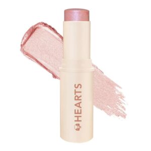 HEARTS HIGHLIGHTER STICK DEWY LIGHT  هارتس قلم اضاءة لامع بتأثير ندي