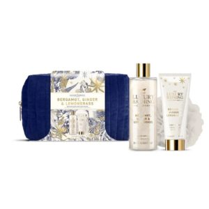 THE LUXURY BATHING Bergamot, Ginger & Lemongrass Body Care Set  مجموعة العناية بالجسم بالبرغموت والزنجبيل وعشب الليمون من ذا لكجري باثنك
