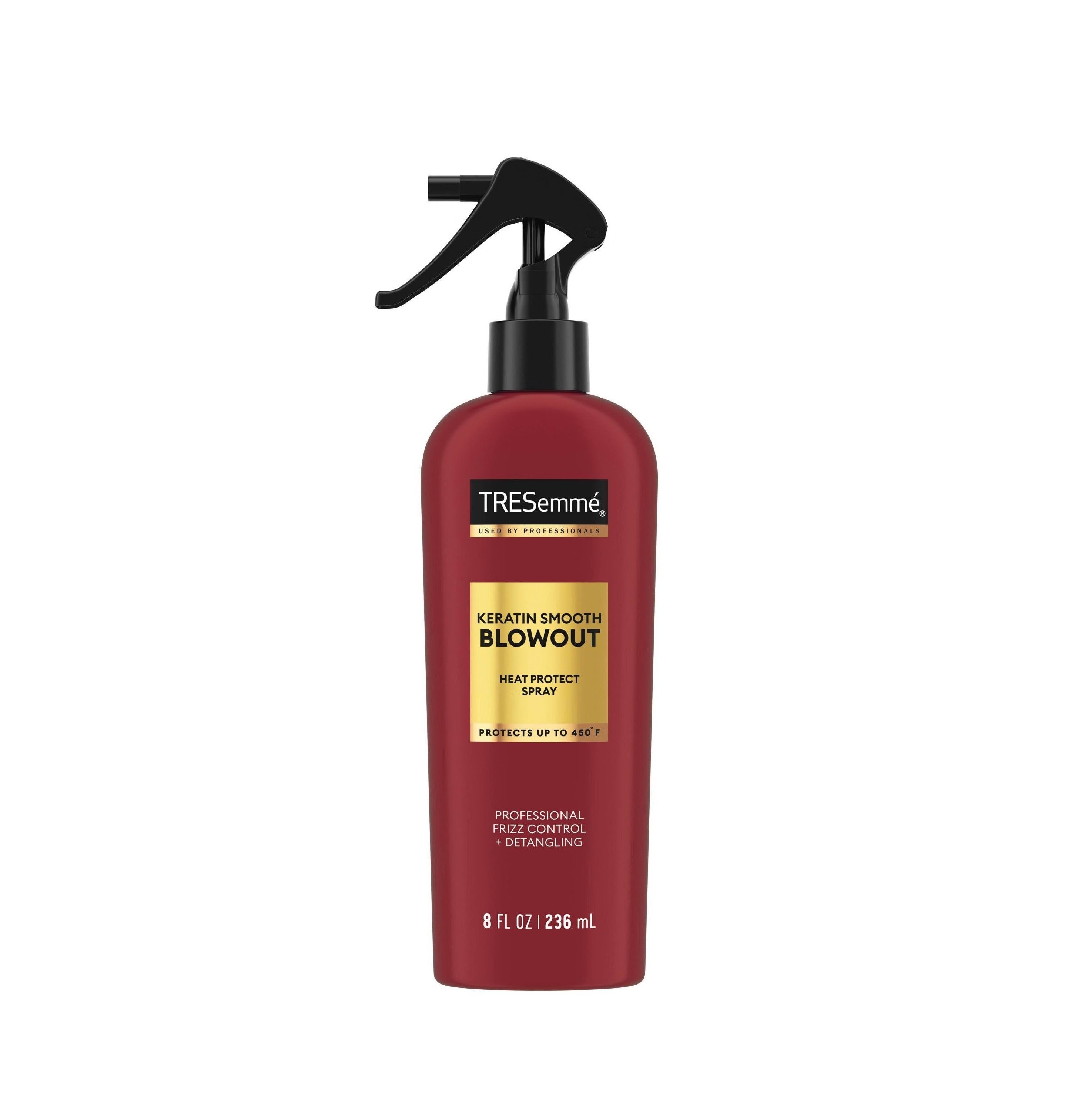 TRESEMME Keratin Smooth BLOWOUT Heat Protect Spray 236ml  رذاذ واقي حرارة من تريسيمي