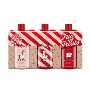 THE LUXURY BATHING Candy Canes, Cocoa & Vanilla Swirl - body care set, 3 pcs مجموعة العناية بالجسم  من ذا لكجري باثنك