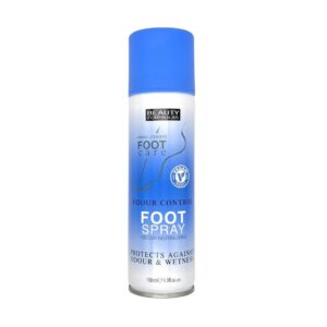 BEAUTY FORMULAS Odour Control Foot Spray 150ml بخاخ مزيل للروائح للقدمين من بيوتي فورميولاس