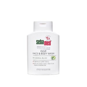 SEBAMED Olive Face & Body Wash - 200 ml غسول الوجه والجسم بالزيتون