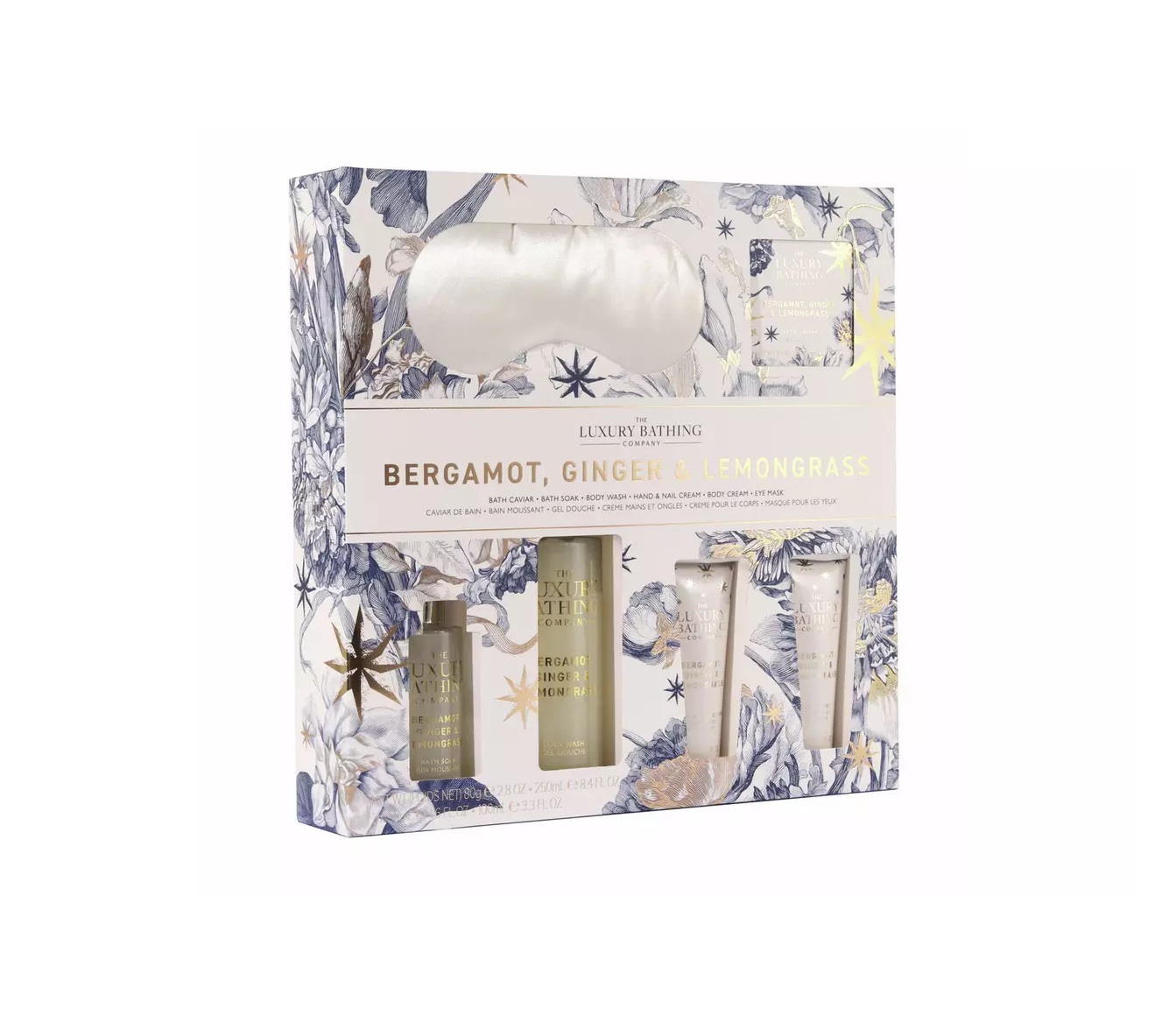 THE LUXURY BATHING Bergamot Ginger and Lemongrass Ultimate Pamper Gift Set مجموعة العناية بالجسم بالبرغموت والزنجبيل وعشب الليمون من ذا لكجري باثنك - Image 3