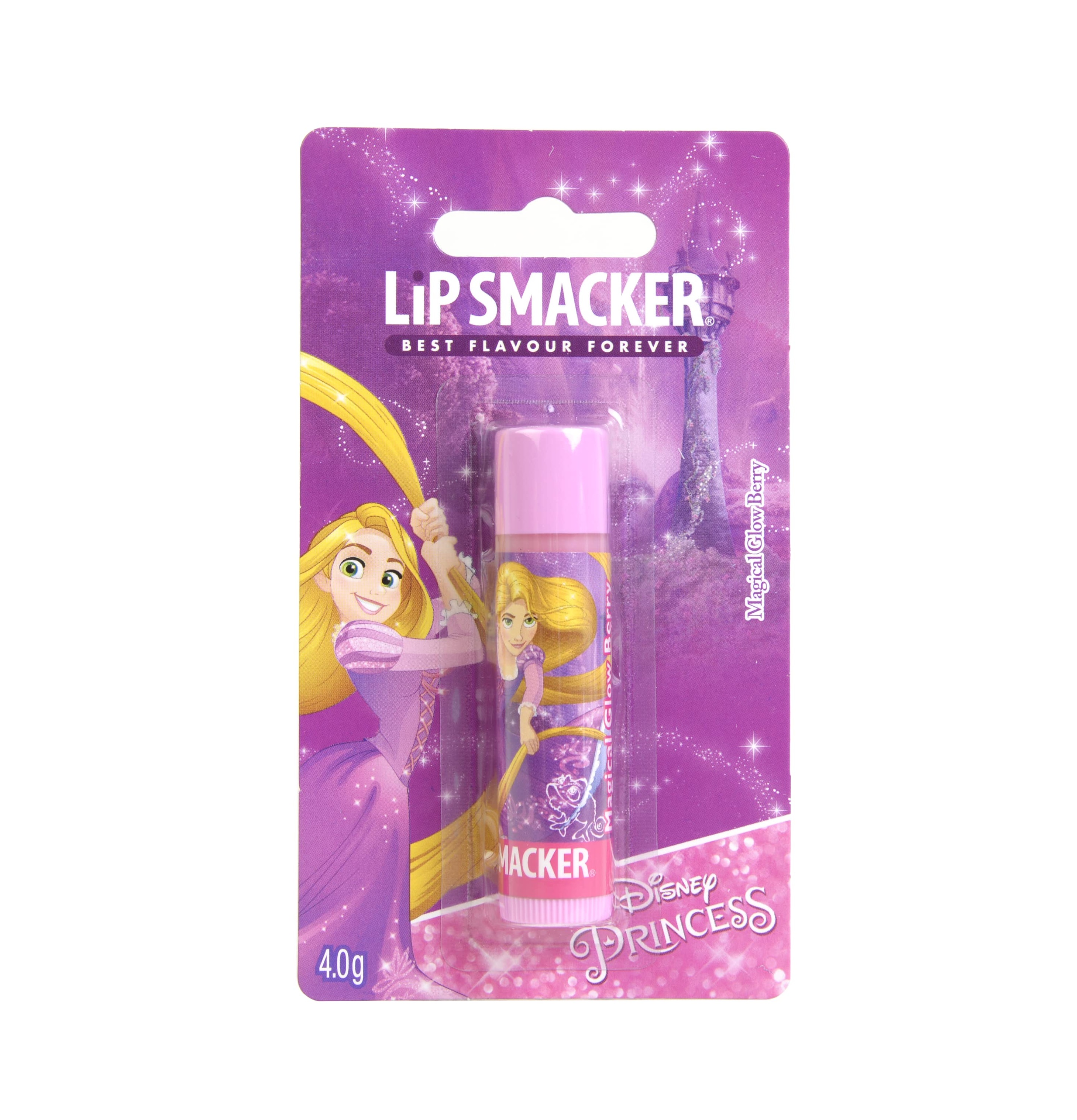 DISNEY Lip Smacker Rapunzel Single Balm - Magical Glow Berry Flavour ديزني ليب سماكر مرطب شفاه