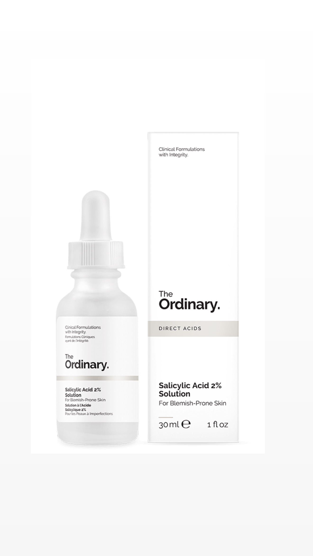 THE ORDINARY Salicylic Acid 2% Solution 30ml ذا اوردنري محلول سيروم حمض الساليسيليك 2% محلول مائي - Image 2