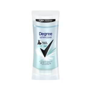 DEGREE UltraClear Antiperspirant Deodorant Black+White Pure Rain  مزيل تعرق  للنساء من دكري