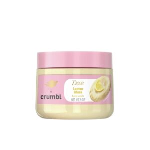 DOVE Dove x Crumbl Lemon Glaze Exfoliating Body Scrub 425ml  دوڤ مقشر للجسم برائحة الليمون
