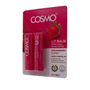 COSMO STRAWBERRY SORBET LIP BALM كوزمو مرطب للشفاه