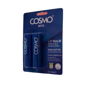 COSMO MEN SHEA BUTTER & AVOCADO OIL LIP BALM كوزمو مرطب شفاه للرجال