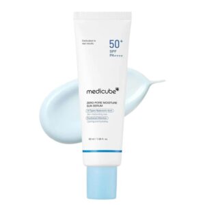 MEDICUBE Zero Pore Moisture Sun Serum spf 50+ 50ml سيروم واقي من الشمس للبشرة من ميديكيوب