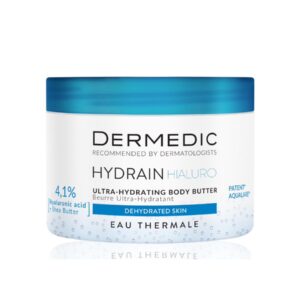 DERMEDIC HYDRAIN HIALURO ULTRA-HYDRATING BODY BUTTER BEURRE ULTRA-HYDRATANT ديرميدك زبدة مرطبة للجسم