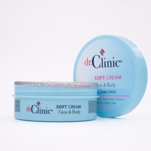 DR. CLINIC SOFT CREAM FACE & BODY￼ دكتور كلينك كريم مرطب للوجه والجسم