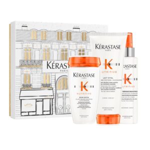 KERASTASE Nutritive Fondant Holiday Gift Set  مجموعة العناية بالشعر الجاف من كيراستاس