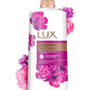LUX CHARMING PEONY WITH ORANGE OIL BODY WASH لوكس غسول للجسم