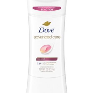 DOVE ADVANCED CARE ROSE PETALS ANTIPERSPIRANT DEODORANT دوڤ مانع تعرق