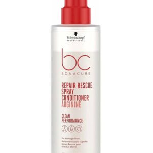 SCHWARZKOPF PROFESSIONAL BC BONACURE REPAIR RESCUE SPRAY CONDITIONER ARGININE CLEAN PERFORMANCE 200ml شوارتزكوف بخاخ للعناية بالشعر