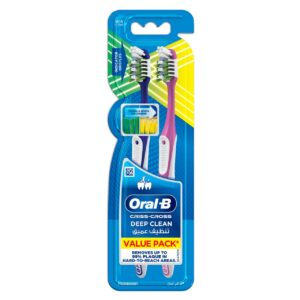 ORAL-B CRISS-CROSS DEEP CLEAN - SOFT فرشاة منظفة للاسنان