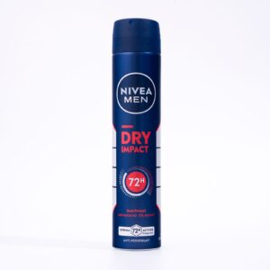 NIVEA MEN Dry Impact Deodorant with 72H Protection Spray 200ml  بخاخ مزيل العرق من نيفيا