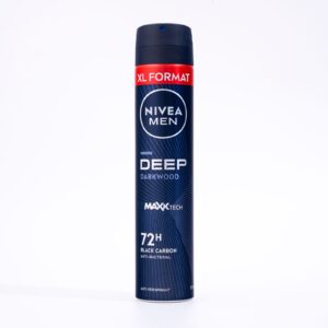 NIVEA MEN Deep Darkwood Anti-Perspirant Spray Deodorant 200ml  بخاخ مزيل العرق من نيفيا