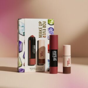 MAKE UP FOR EVER THE GLOSS & CHEERS KIT مجموعة مكياج الشفاه والخدود