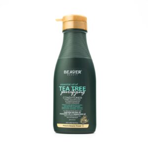 BEAVER Tea Tree Oil Purifying Conditioner 500ml  بيفر بلسم منقي للشعر بزيت شجرة الشاي