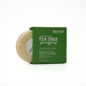 BEAVER Tea Tree Shampoo Bar 100g صابونة شامبو بشجرة الشاي