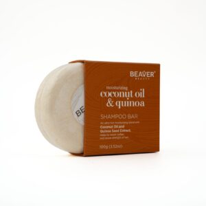 BEAVER Coconut Oil & Quinoa Shampoo Bar 100g صابونة شامبو زيت جوز الهند والكينوا