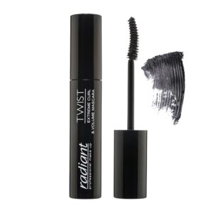 RADIANT Twist Extreme Curl & Volume Mascara - 01 BLACK ريدينت ماسكارا لتجعيد وتكثيف الرموش