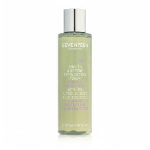 SEVENTEEN SMOOTH & REFINE EXFOLIATING TONER FOR ALL SKIN TYPES 150mlسڤينتين تونر مقشر ومنقي للبشرة مناسب لجميع انواع البشرة