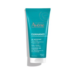 AVENE Cleanance Cleansing Gel For Combination,Oily,Blemish Prone Skin For Face & Body 200ml أڤين غسول للوجه والجسم للبشرة المختلطة والدهنية والمعرضة للحبوب